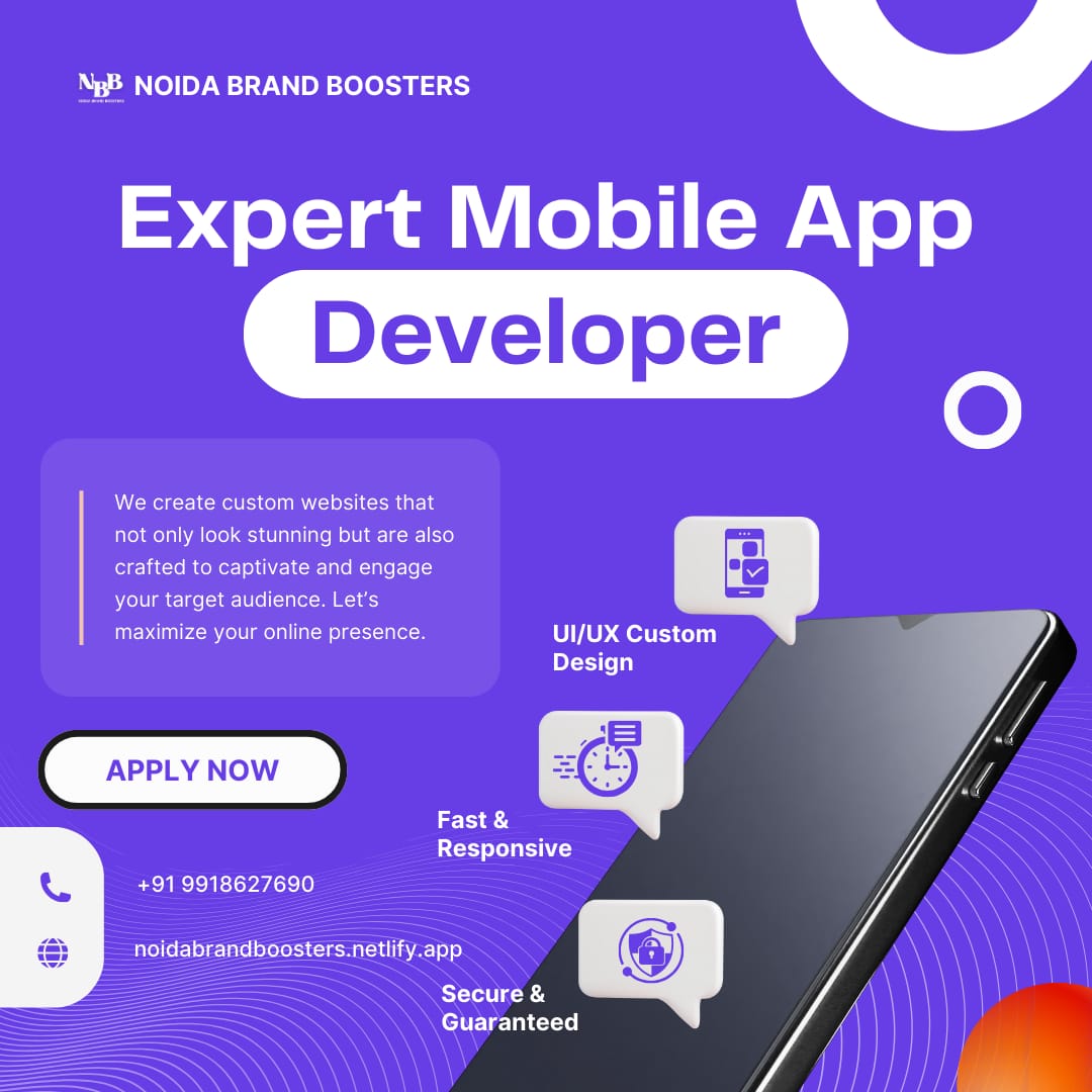 Noida Brand Boosters App Development Service